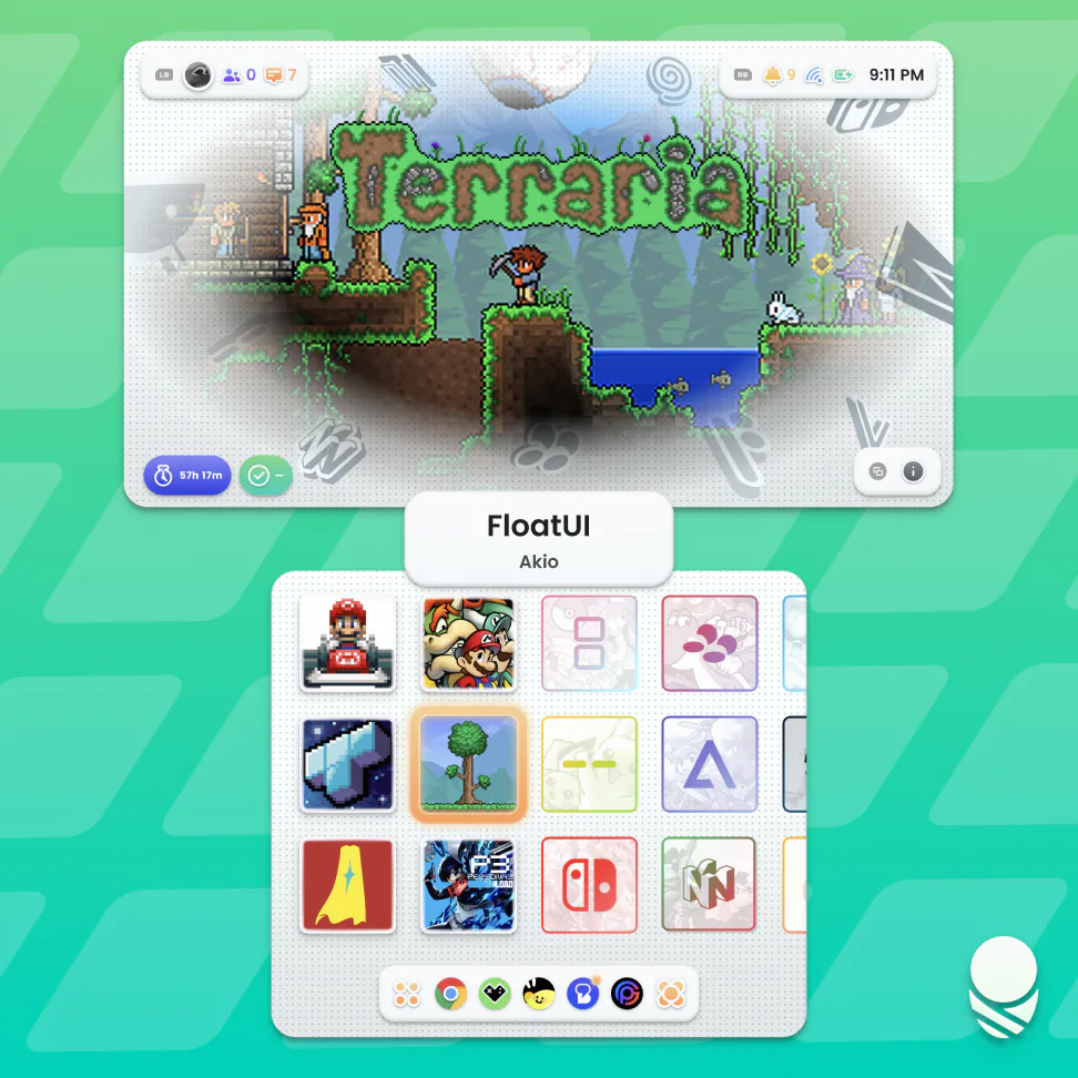 FloatUI community theme in Cocoon 3