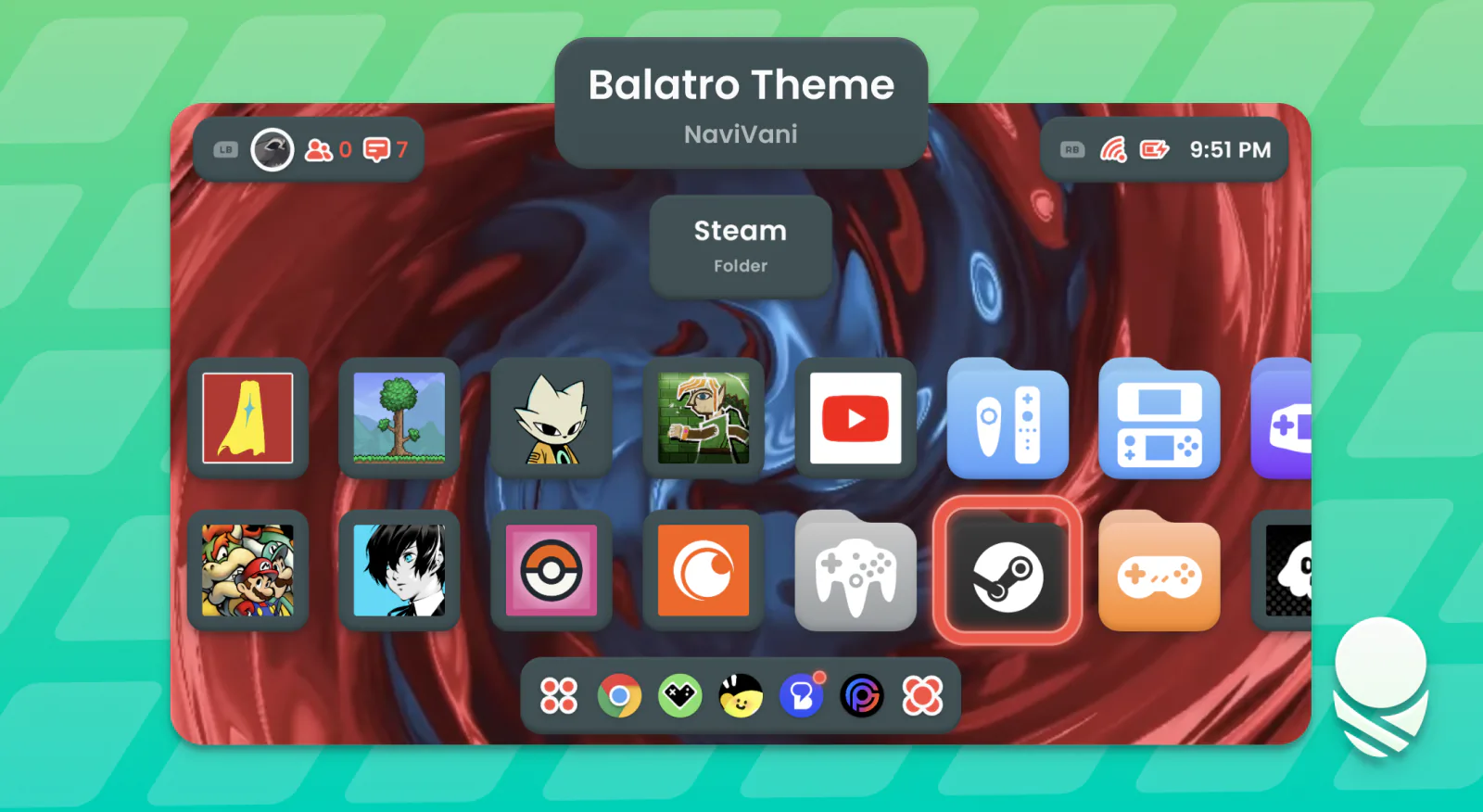 Balatro community theme in Cocoon 3